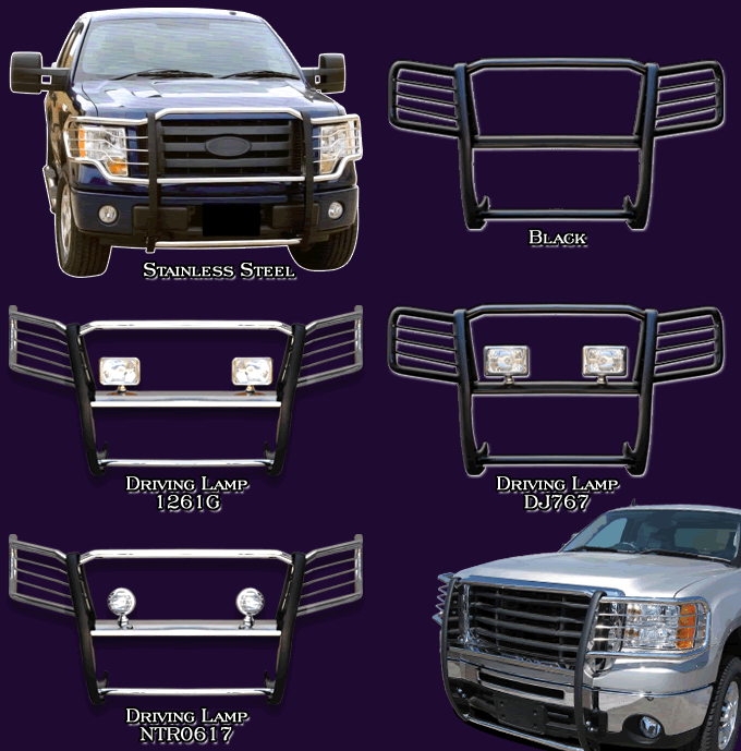 Stainless Steel Classic Grille Guards