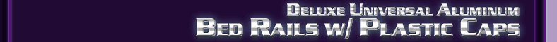 Universal Chrome Bed Rails